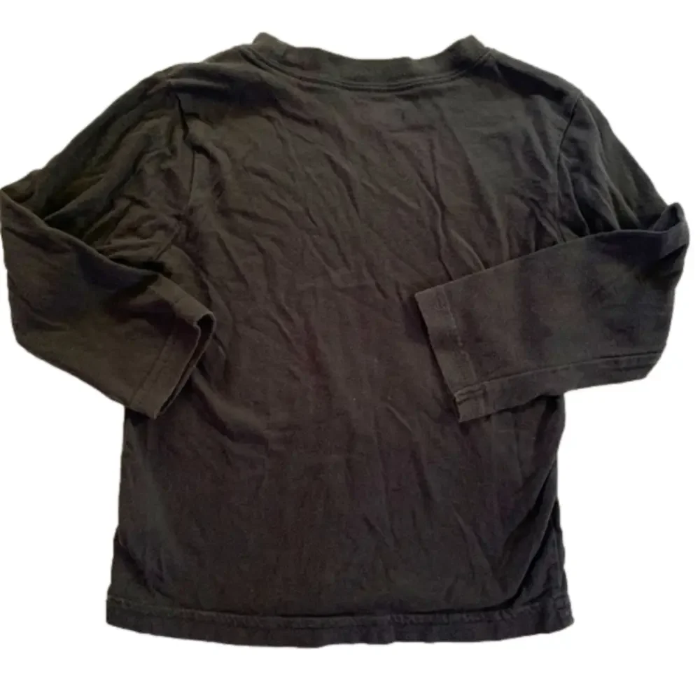 Crazy 8 Black Dragon Long Sleeve Shirt Size 2T